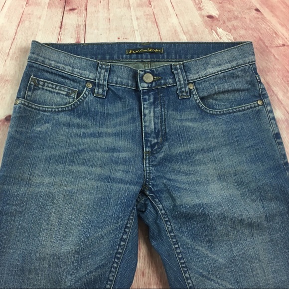 ☮️Denimbirds Tight Army Denim Jean size 28 - Picture 3 of 8